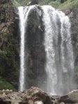 Практикуем каньонинг, спуск по одному из водопадов реки Pastaza. Дорога водопадов, между городами Baños y Puyo